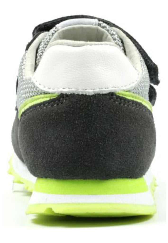 Richter Sneaker Leder/Textil Grau/Grün