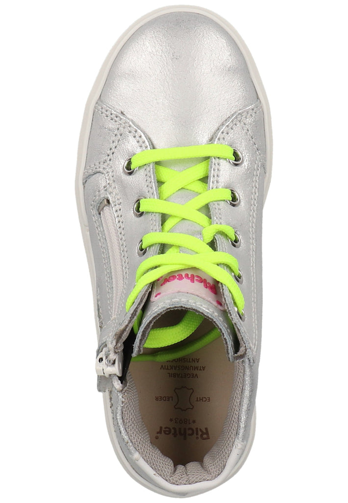 Richter Sneaker Leder/Textil Silber