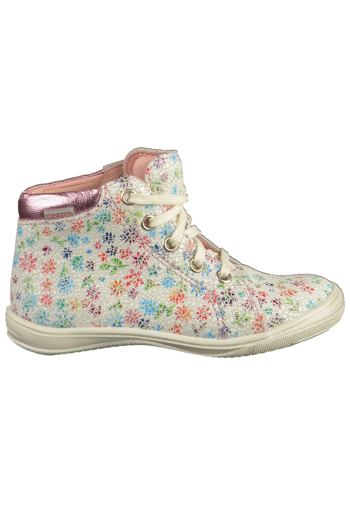 Richter Sneaker Leder Weiß/Rosa