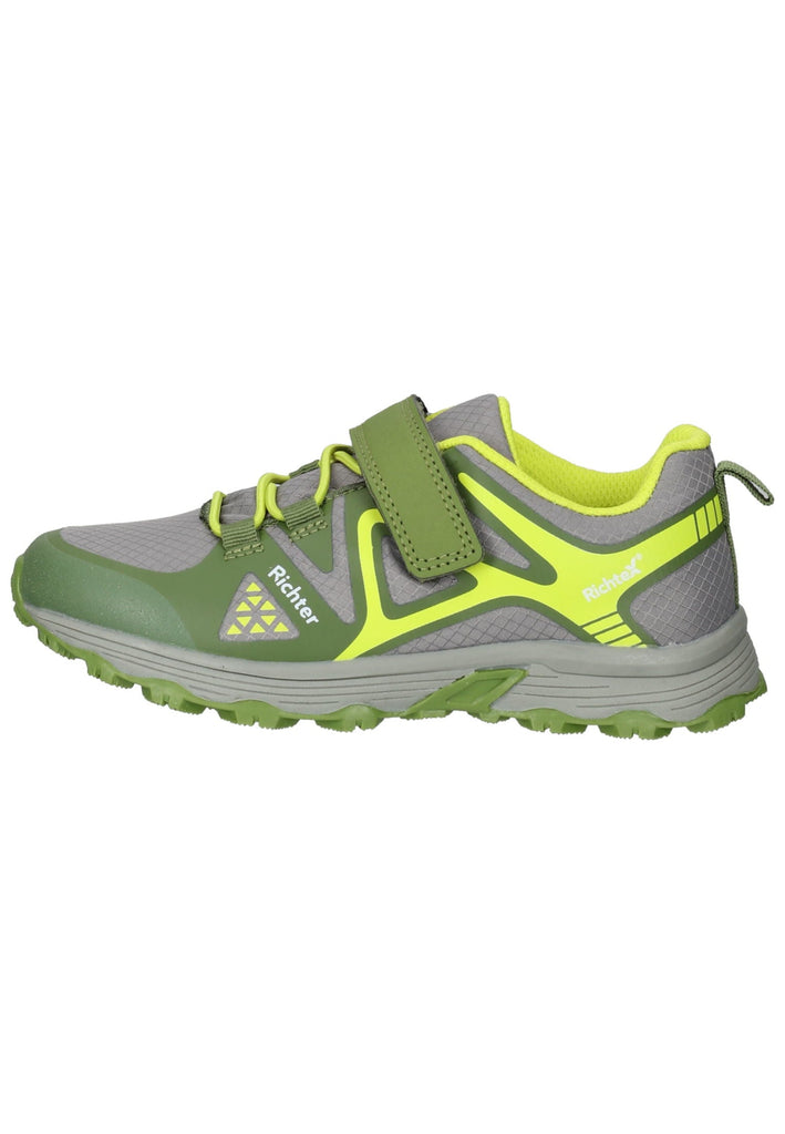 Richter Sneaker Lederimitat Grün/Gelb