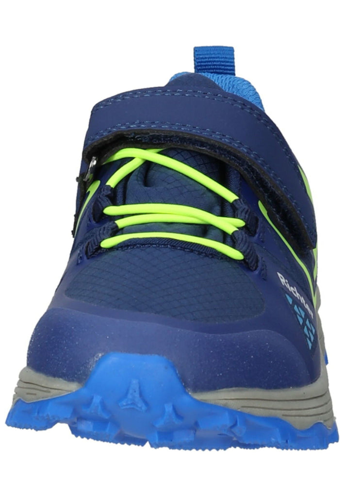 Richter Sneaker Lederimitat/Textil Blau/Lime