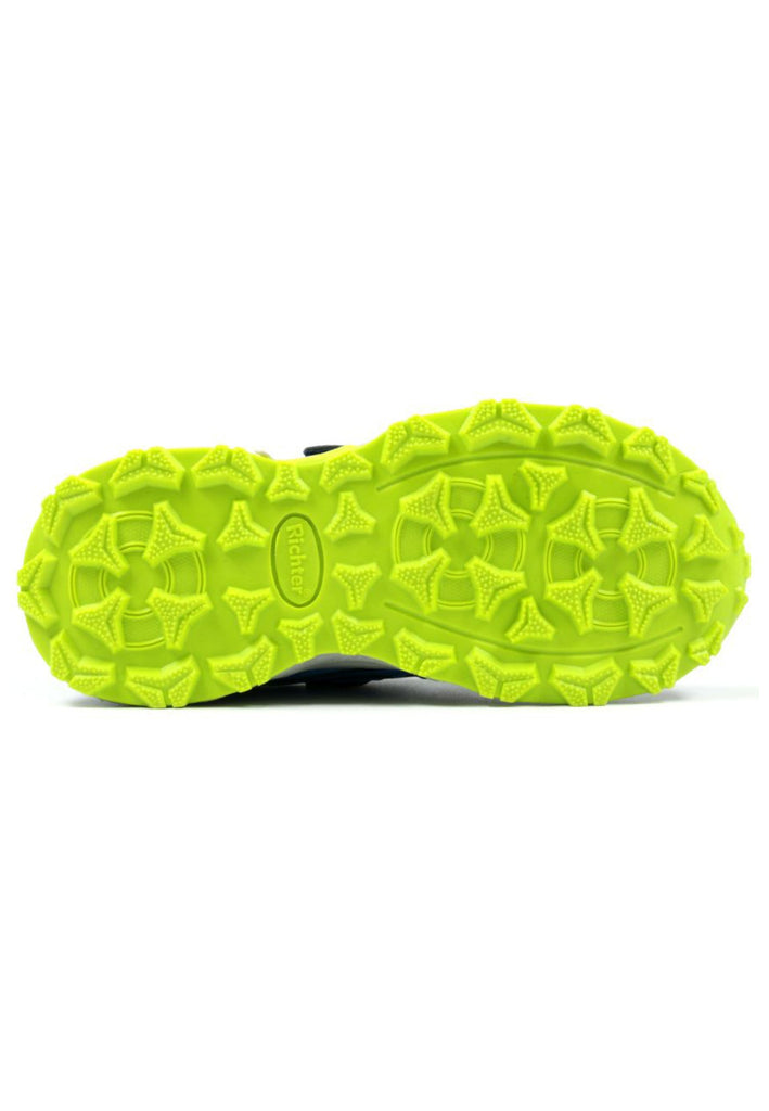 Richter Sneaker Lederimitat/Textil Blau/Schwarz