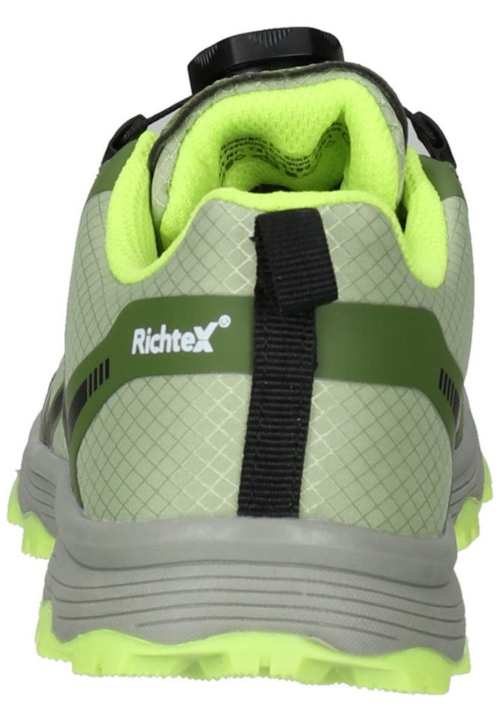 Richter Sneaker Lederimitat/Textil Grün/Schwarz