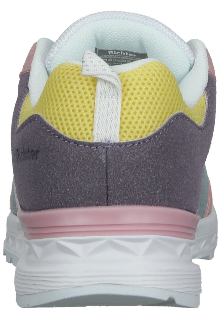 Richter Sneaker Lederimitat Weiß/Rosa