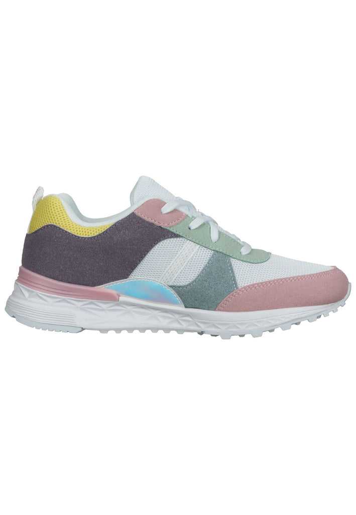 Richter Sneaker Lederimitat Weiß/Rosa