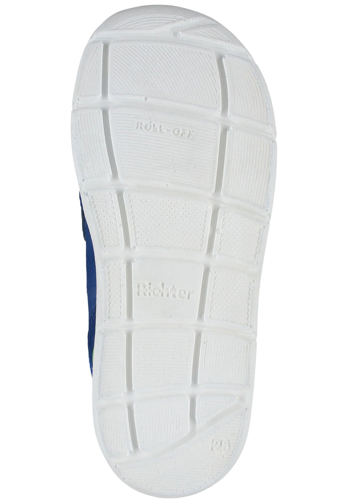 Richter Sneaker Nubukleder Blau/Grün