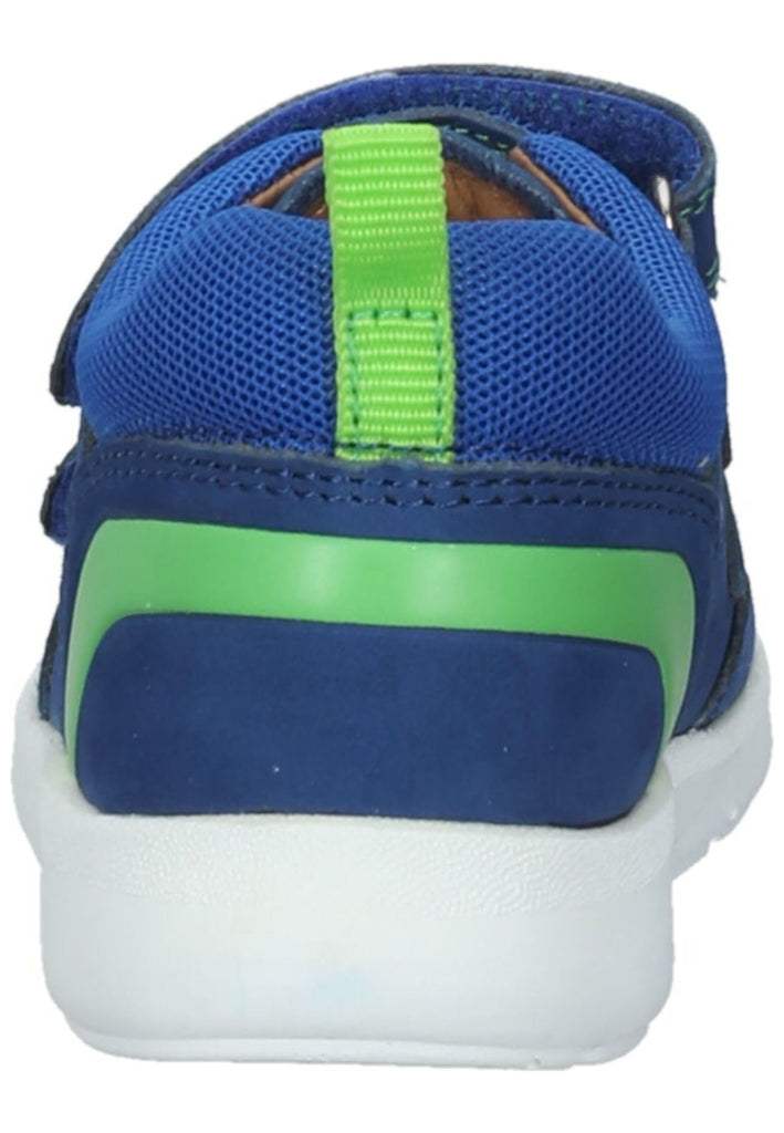 Richter Sneaker Nubukleder Blau/Grün