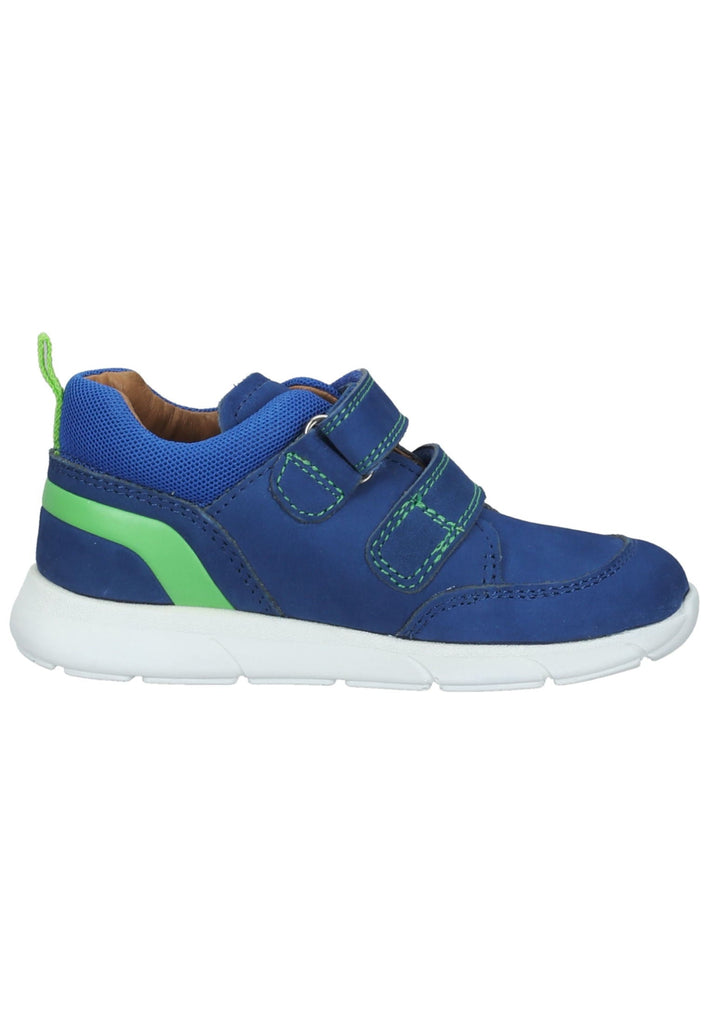 Richter Sneaker Nubukleder Blau/Grün