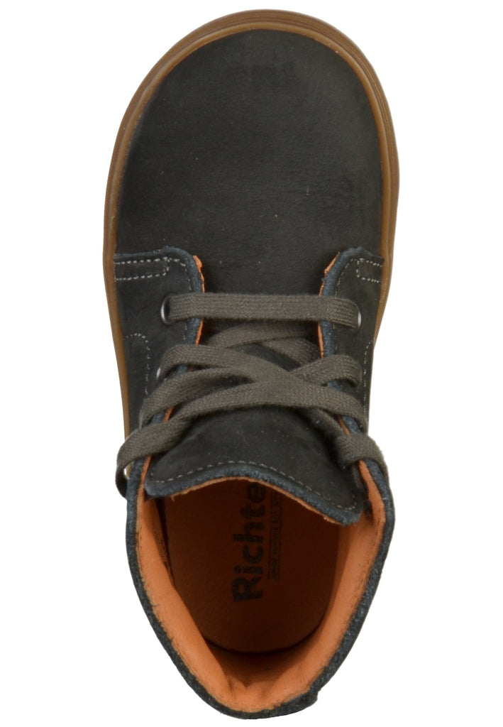 Richter Sneaker Nubukleder Dunkelgrau