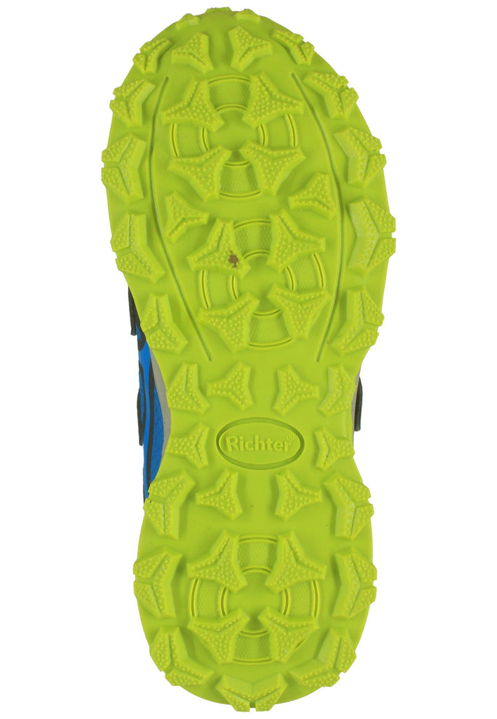 Richter Sneaker Synthetik/Textil Blau/Gelb
