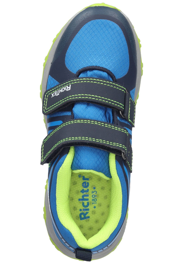 Richter Sneaker Synthetik/Textil Blau/Gelb
