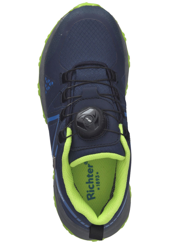 Richter Sneaker Textil Blau/Gelb