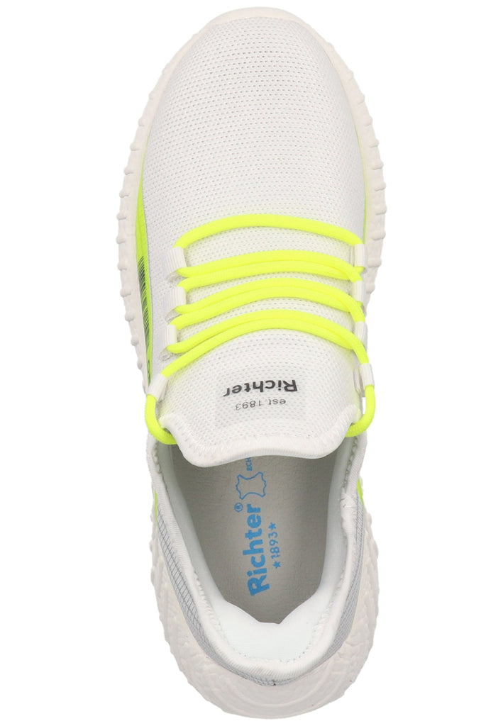 Richter Sneaker Textil Weiß/Gelb