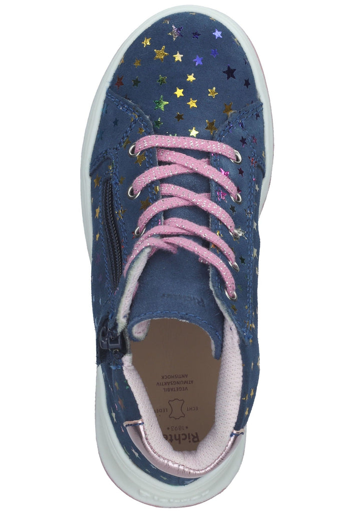 Richter Sneaker Veloursleder Blau