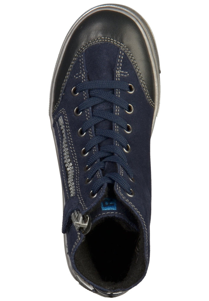Richter Sneaker Veloursleder Blau