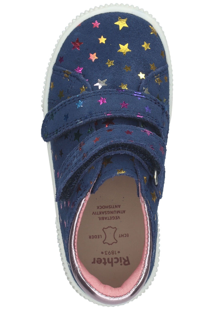 Richter Sneaker Veloursleder Blau