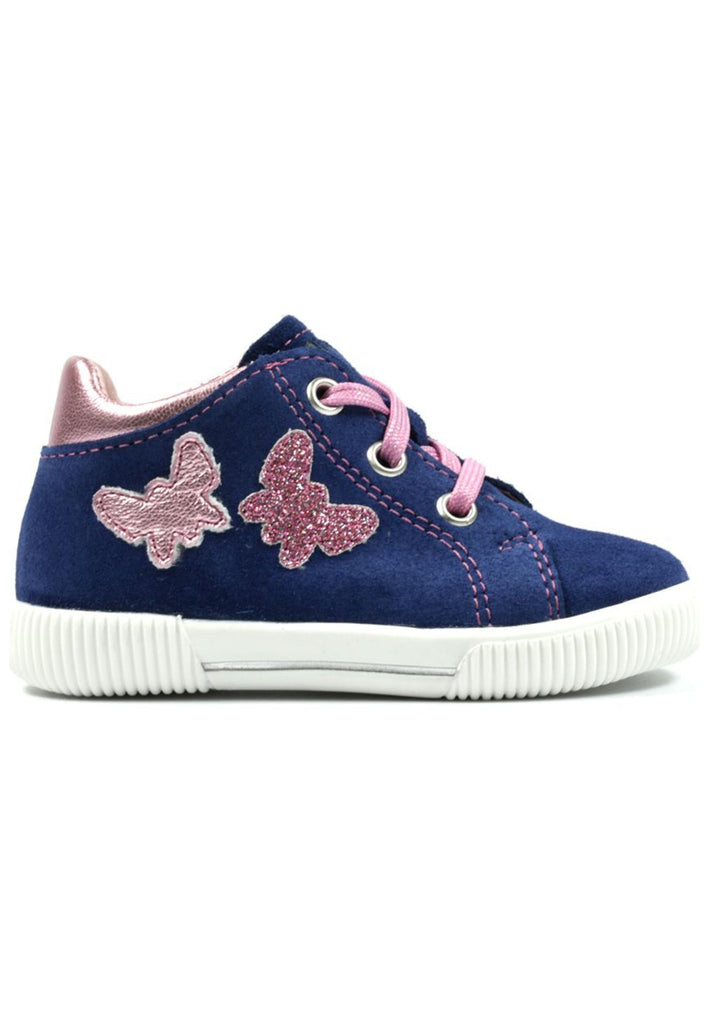 Richter Sneaker Veloursleder Blau/Pink