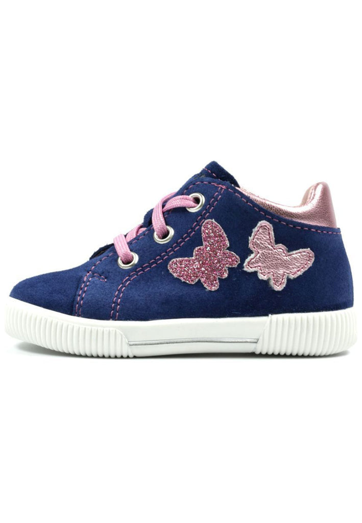 Richter Sneaker Veloursleder Blau/Pink