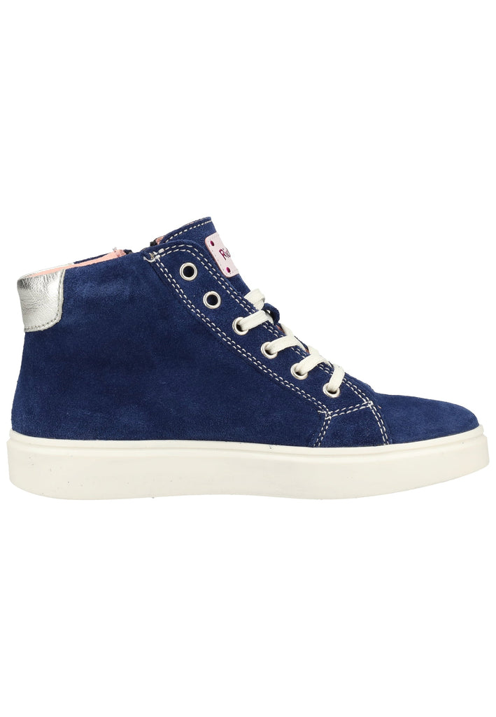 Richter Sneaker Veloursleder Blau/Pink