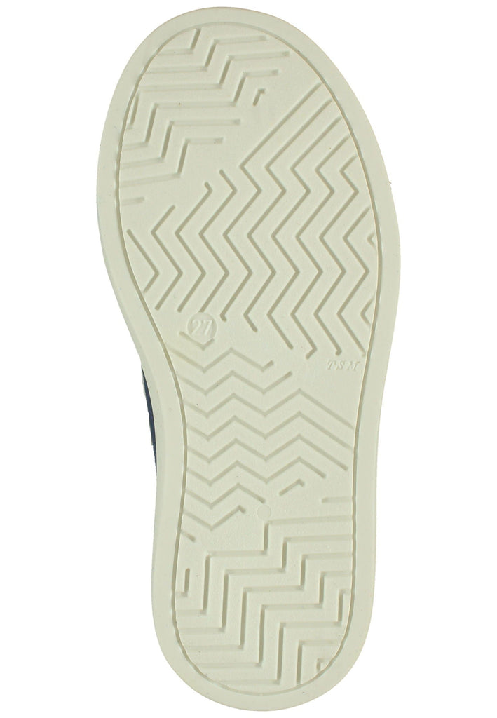 Richter Sneaker Veloursleder Blau/Silber