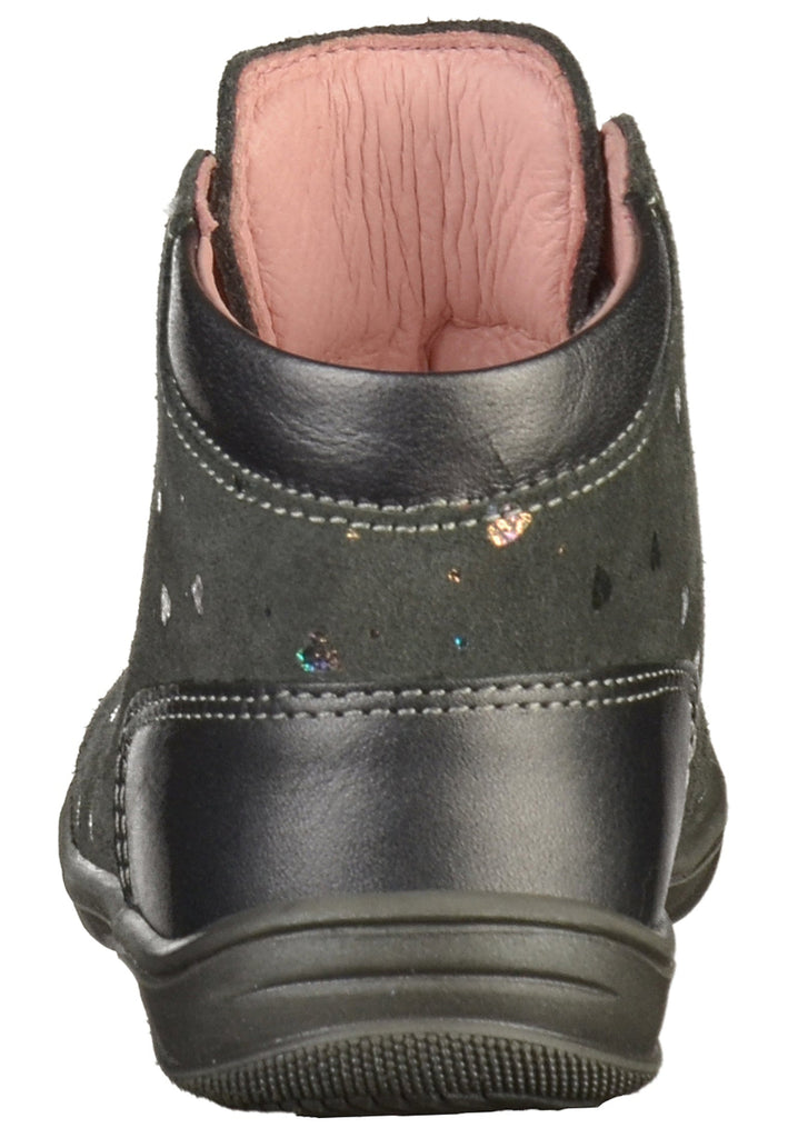 Richter Sneaker Veloursleder Grau/Silber