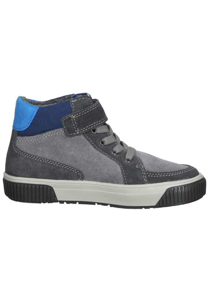 Richter Sneaker Veloursleder Grau Warmfutter