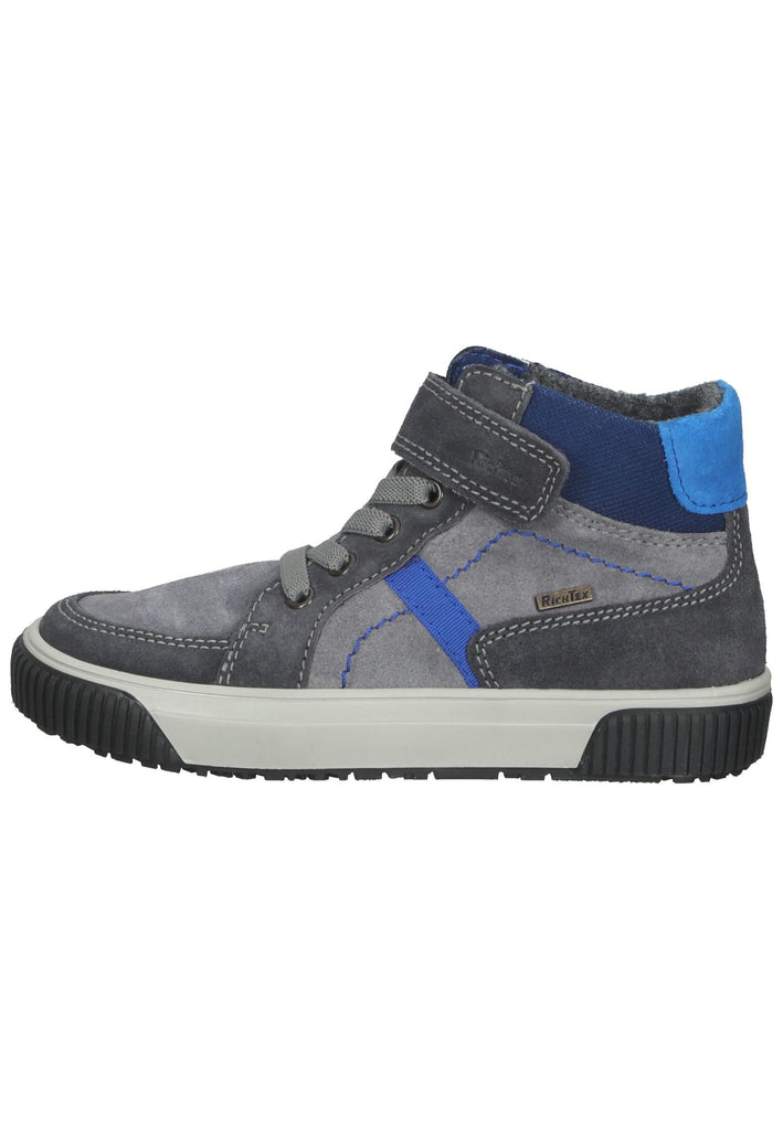 Richter Sneaker Veloursleder Grau Warmfutter