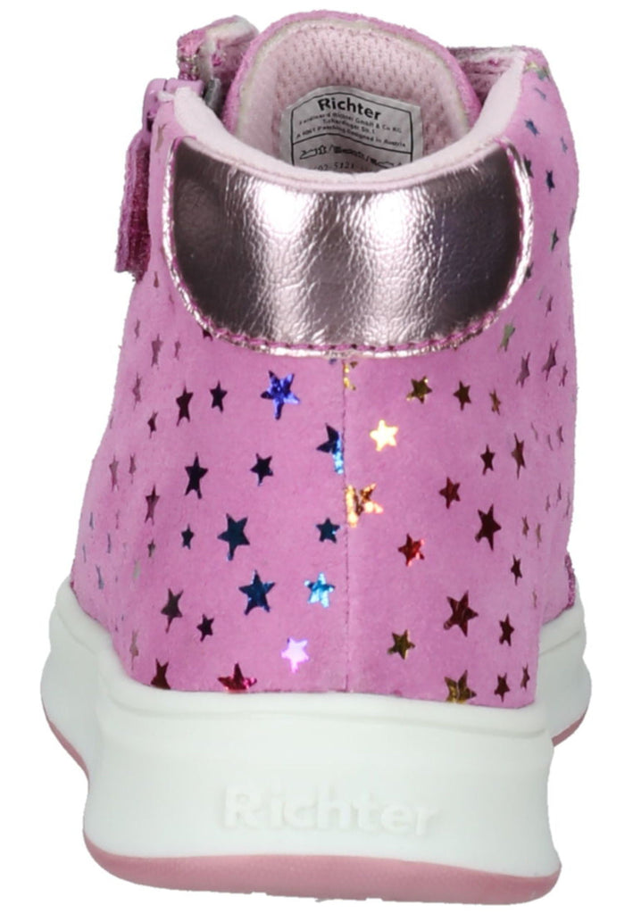 Richter Sneaker Veloursleder Rosa