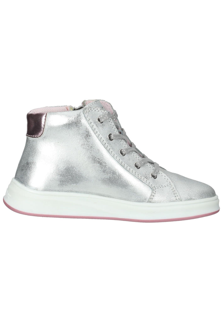 Richter Sneaker Veloursleder Silber