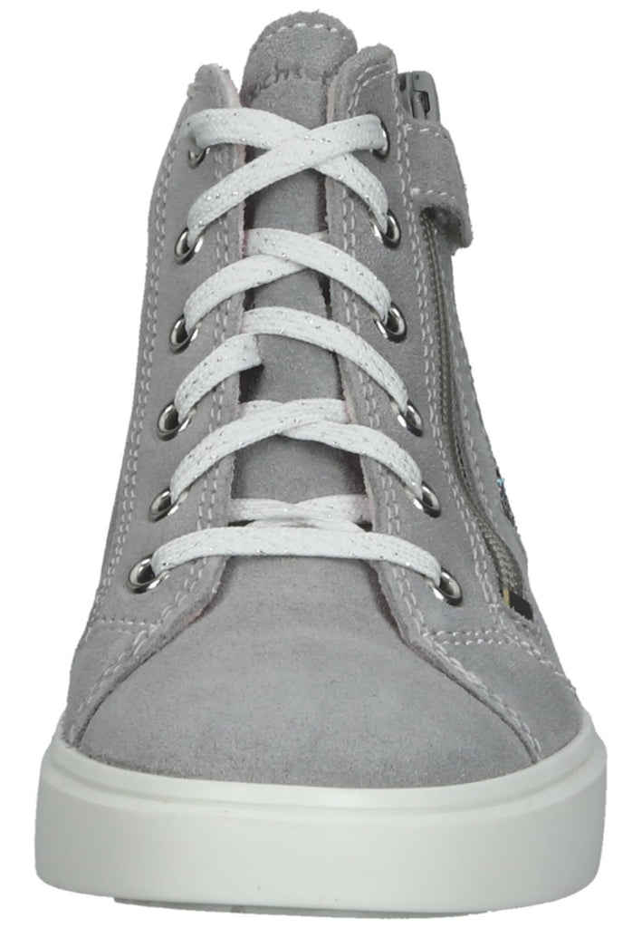 Richter Sneaker Veloursleder Silber