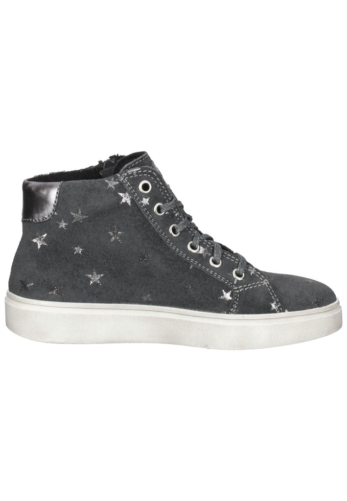 Richter Sneaker Veloursleder Steel Silver