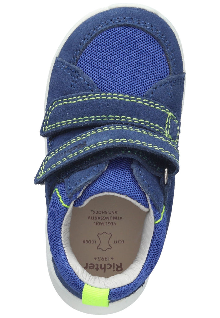 Richter Sneaker Veloursleder/Textil Blau
