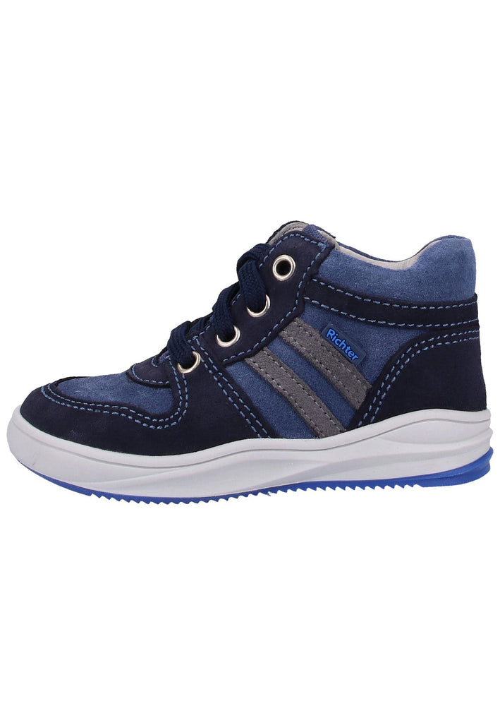 Richter Sneaker Veloursleder/Textil Blau