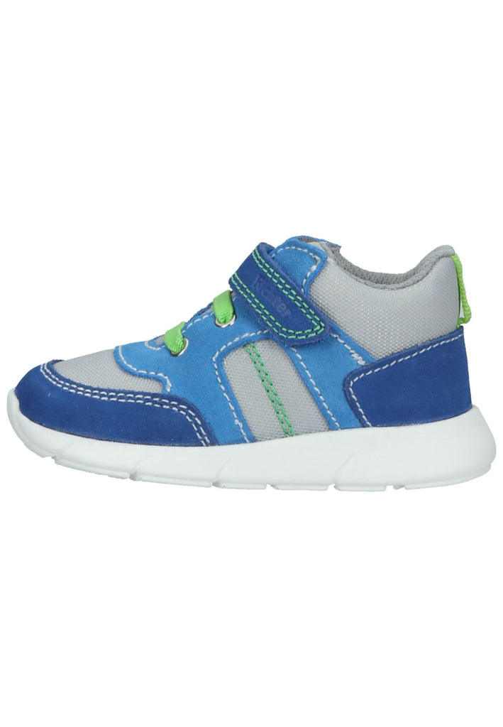 Richter Sneaker Veloursleder/Textil Blau/Grün