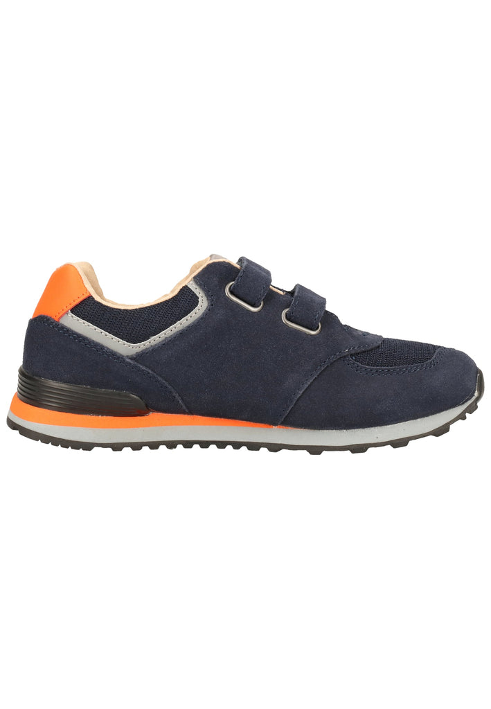 Richter Sneaker Veloursleder/Textil Blau/Orange