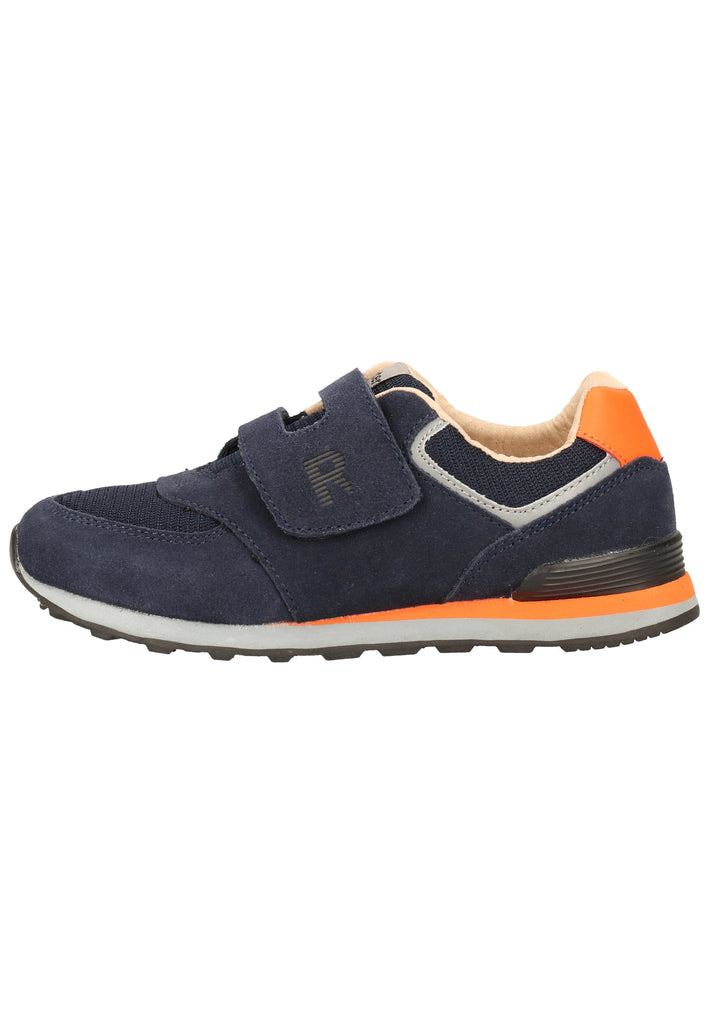 Richter Sneaker Veloursleder/Textil Blau/Orange
