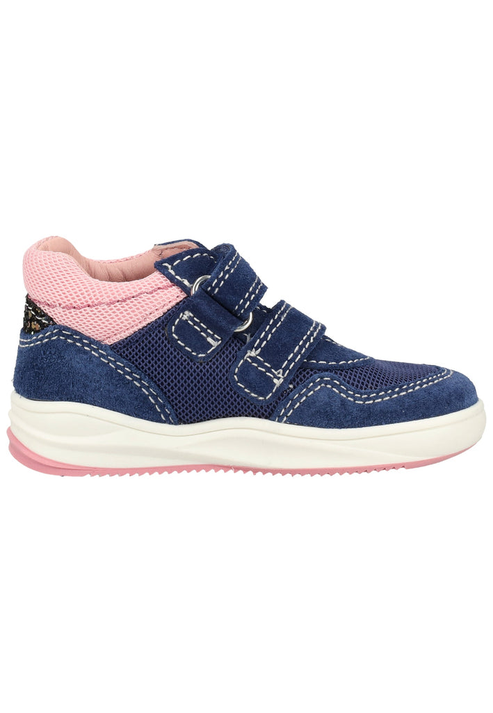 Richter Sneaker Veloursleder/Textil Blau/Pink