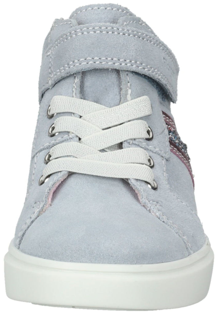 Richter Sneaker Veloursleder/Textil Blau/Silber