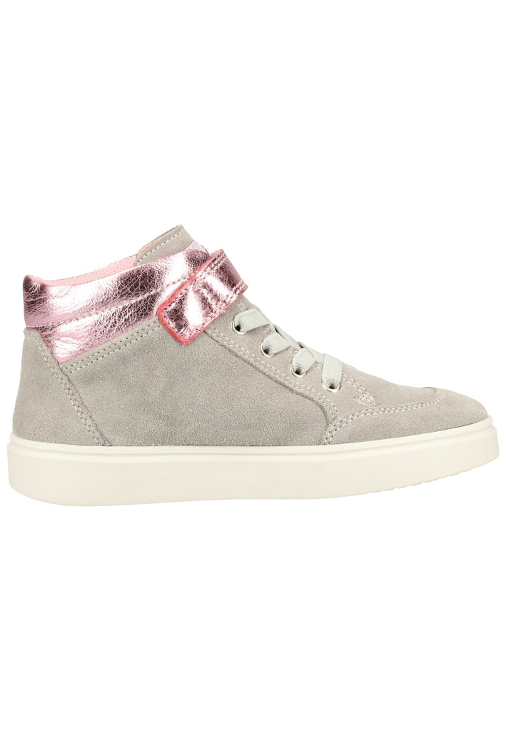 Richter Sneaker Veloursleder/Textil Grau/Rosa