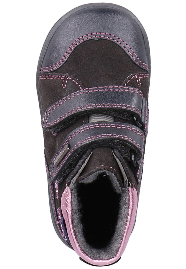 Richter Sneaker Veloursleder/Textil Grau Warmfutter