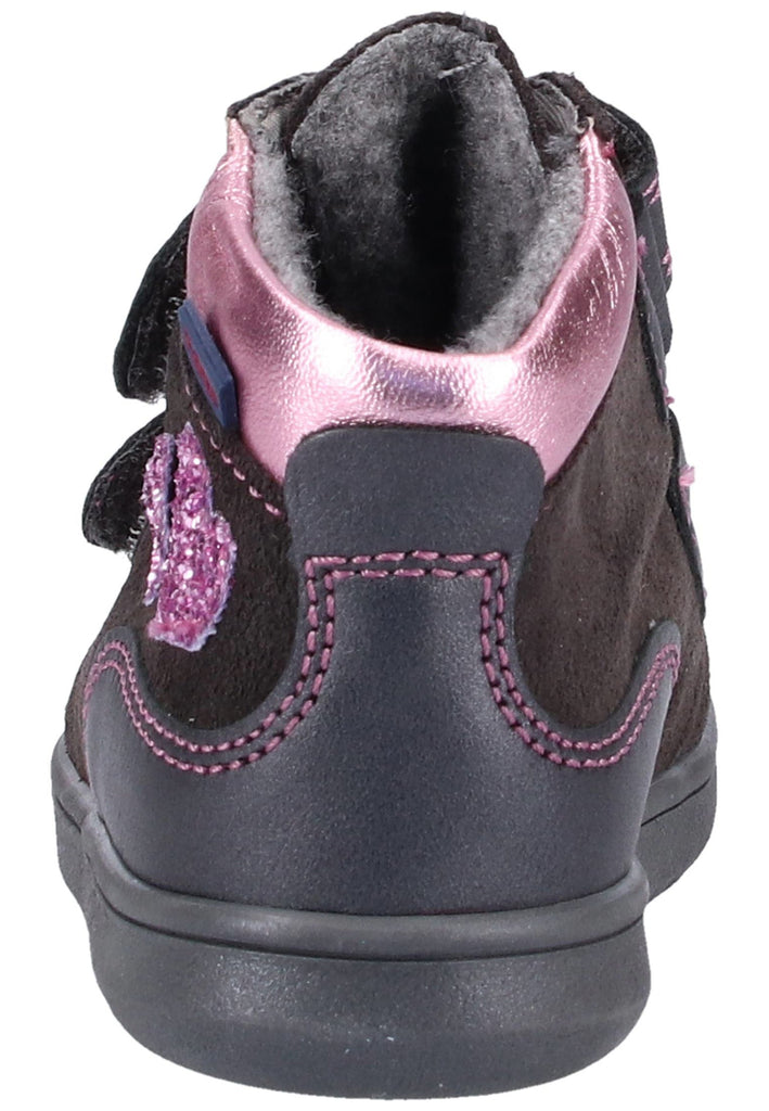 Richter Sneaker Veloursleder/Textil Grau Warmfutter