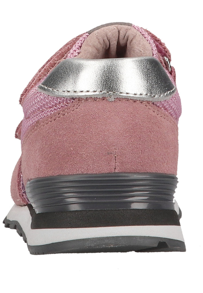 Richter Sneaker Veloursleder/Textil Rosa/Silber