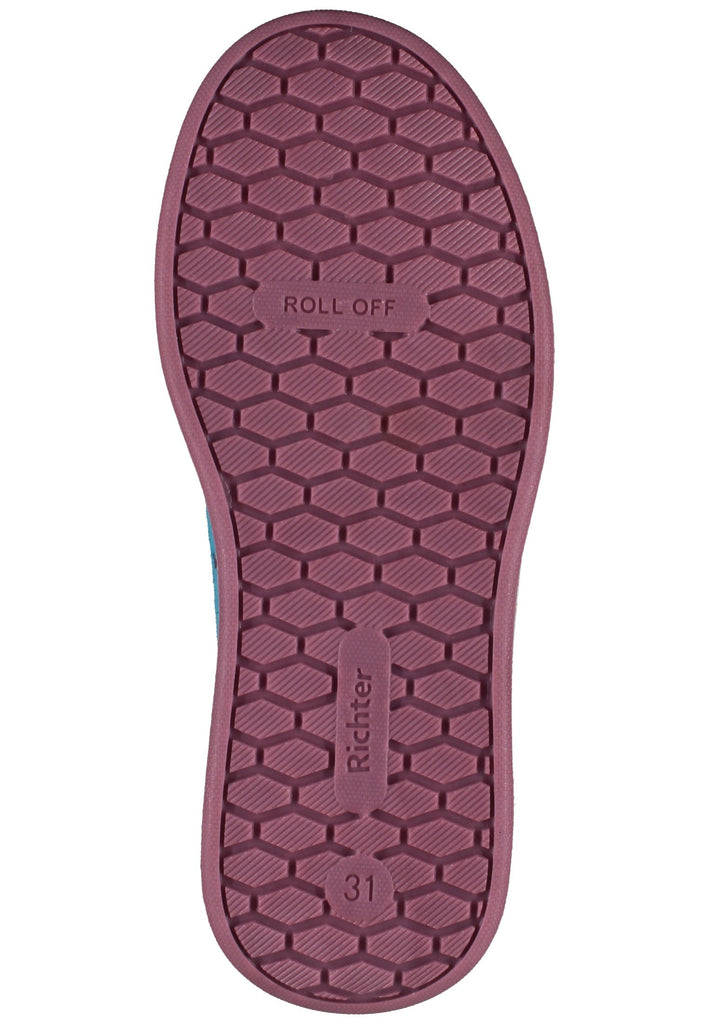Richter Sneaker Veloursleder Türkis