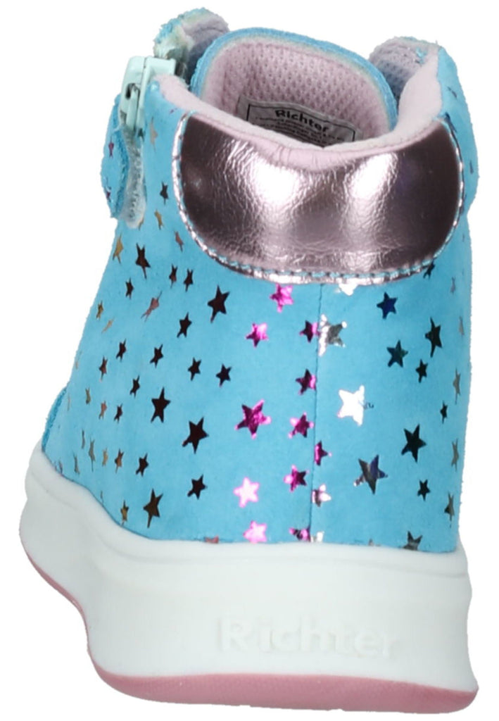 Richter Sneaker Veloursleder Türkis
