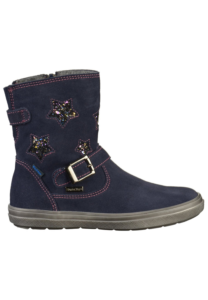 Richter Stiefel Leder Blau