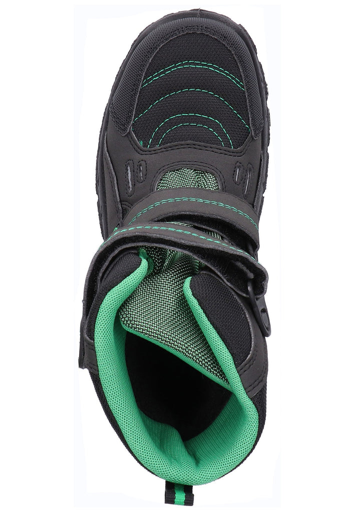 Richter Stiefel Lederimitat Schwarz