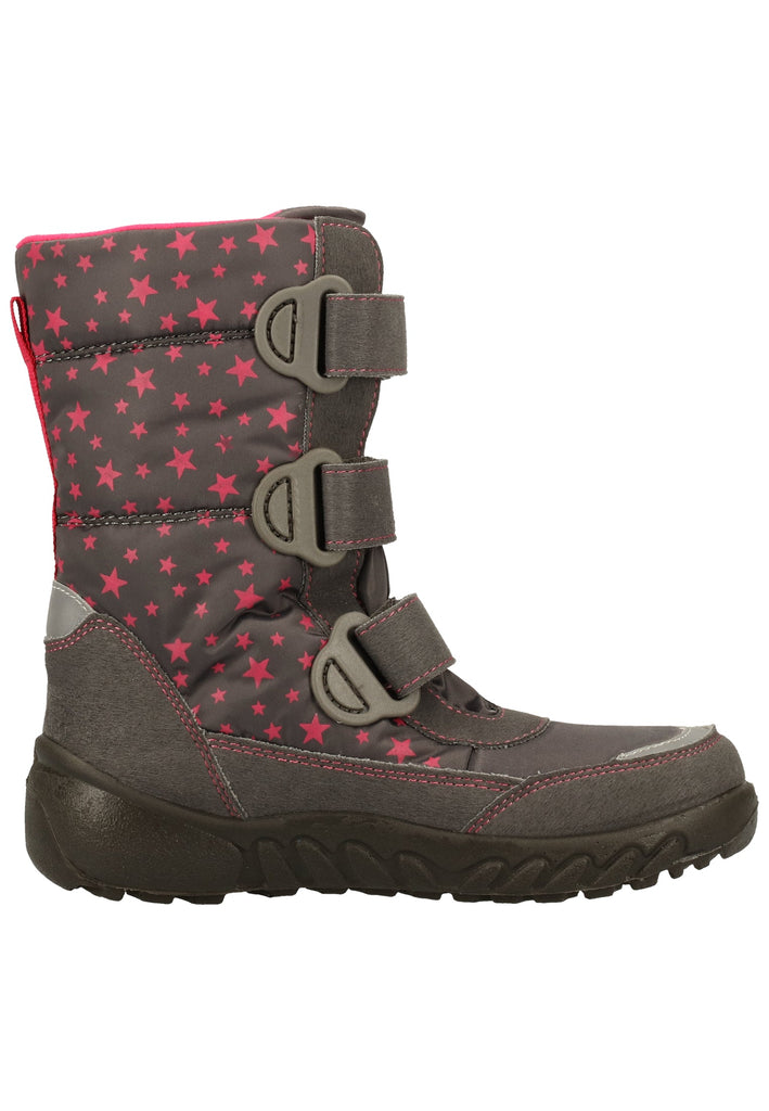 Richter Stiefel Lederimitat/Textil Ash Warmfutter