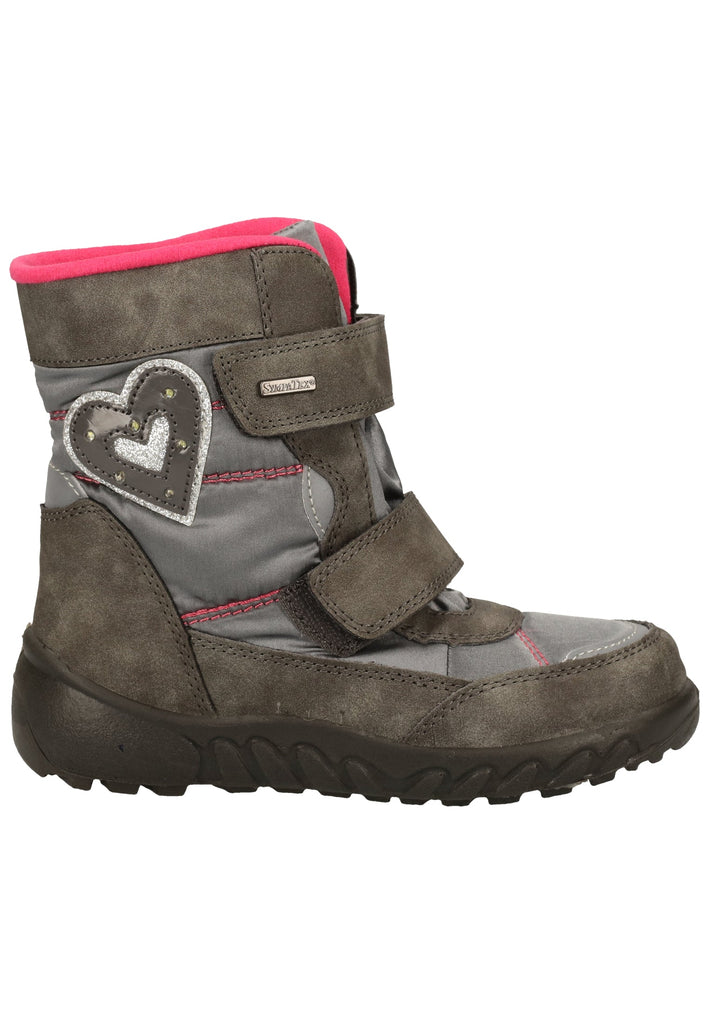 Richter Stiefel Lederimitat/Textil Ash Warmfutter