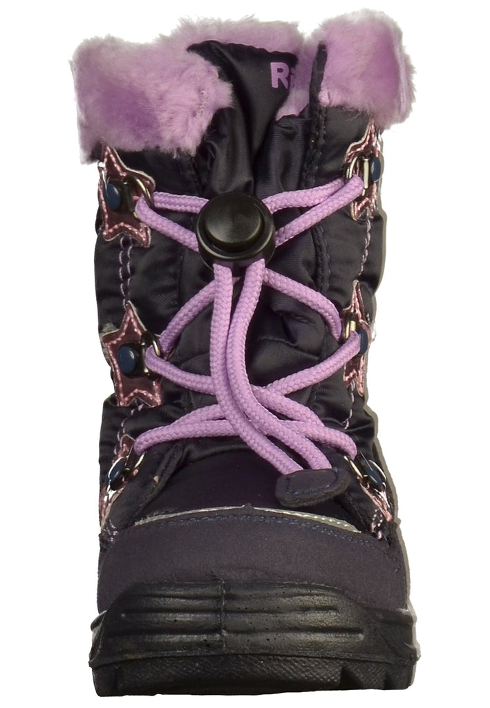 Richter Stiefel Lederimitat/Textil Blau