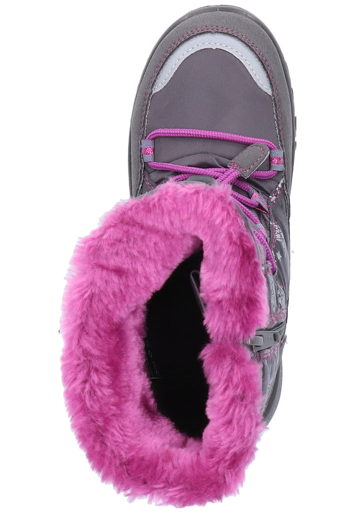 Richter Stiefel Lederimitat/Textil Grau